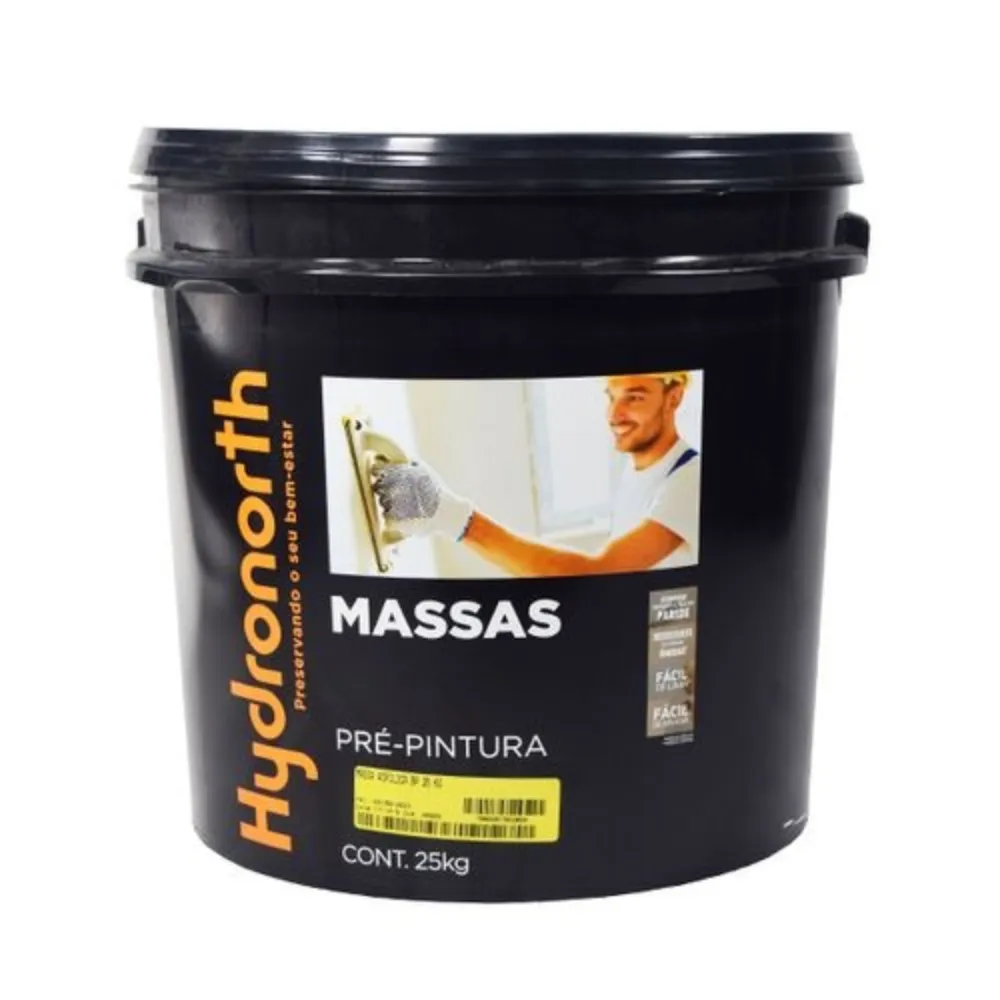 Massa Acrílica Balde 25kg Hydronorth